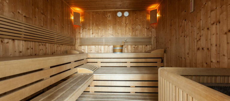 Sauna | Ernst Höger Studentenwohnhaus 2700  Wiener Neustadt