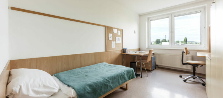 Einzelzimmer | Studierendenwohnheim Forsthausgasse 1200 Wien