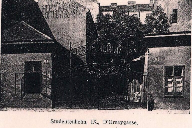 Gründung der WIHAST<br />
Haus in der D´Orsay – Gasse 5