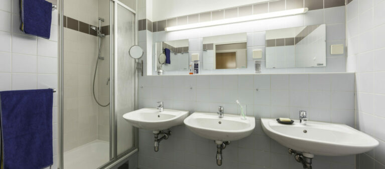Badezimmer | Haus Handelskai 1200  Wien