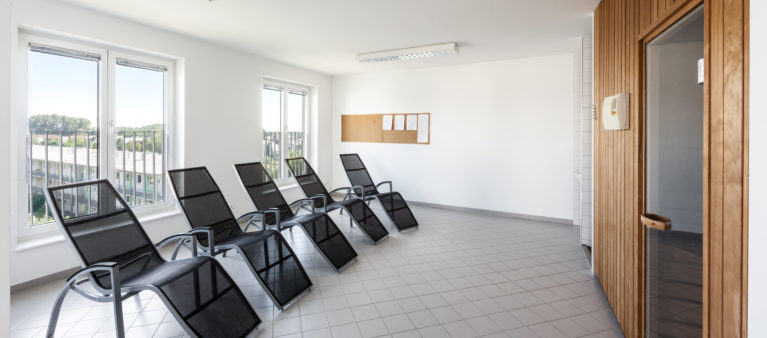 Spa Bereich mit Sauna | Studierendenwohnhaus St. Pölten 3100  Sankt Pölten