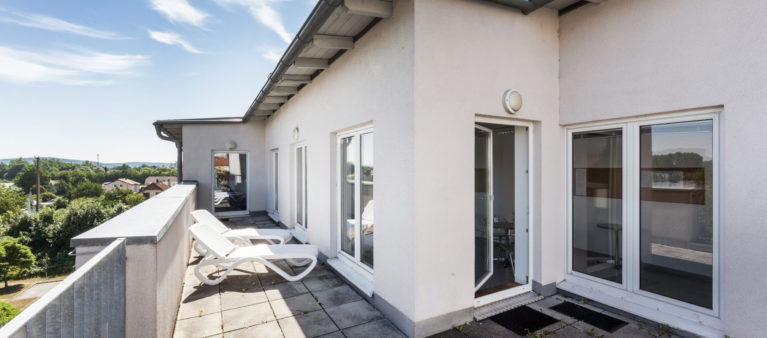 Spa Bereich mit Dachterrasse  | Student dorm St. Pölten 3100  Sankt Pölten