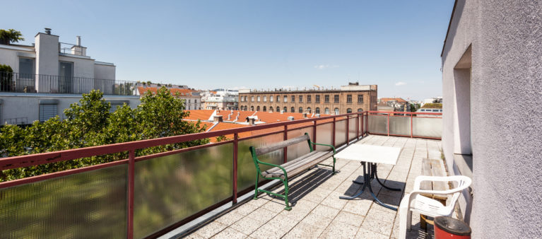 Dachterrasse | Student dorm Tendlergasse 1090  Vienna